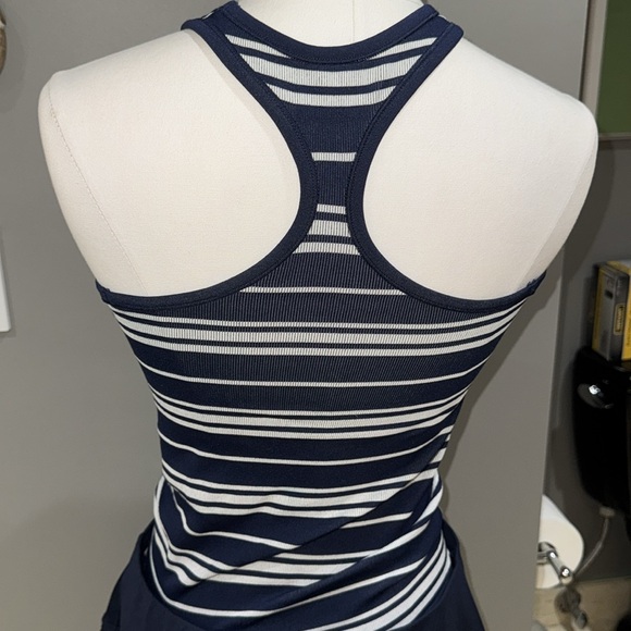 Lucky in love blue pleated Raquel’s skirt & Athleta top - Picture 7 of 8